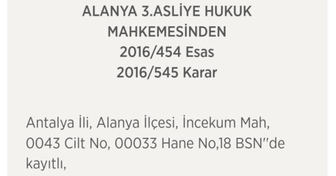 'Fethullah' olan ismini değiştirdi