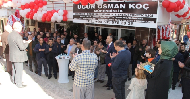 'Uğur Osman Koç Mühendislik Bürosu' açıldı