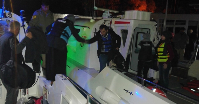 128 mülteci yakalandı