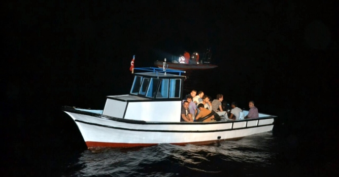 18 Suriyeli göçmen yakalandı