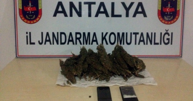 2 kg esrar ele geçirildi