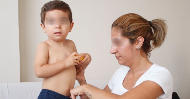  2 yaşındaki çocuğa kreşte darp 