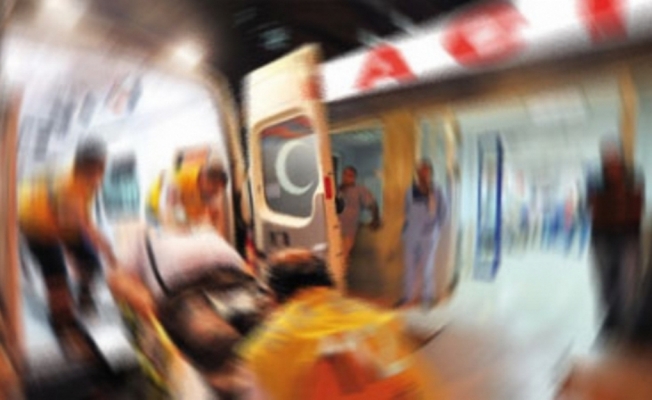 Otomobilin çarptığı yaya yaralandı