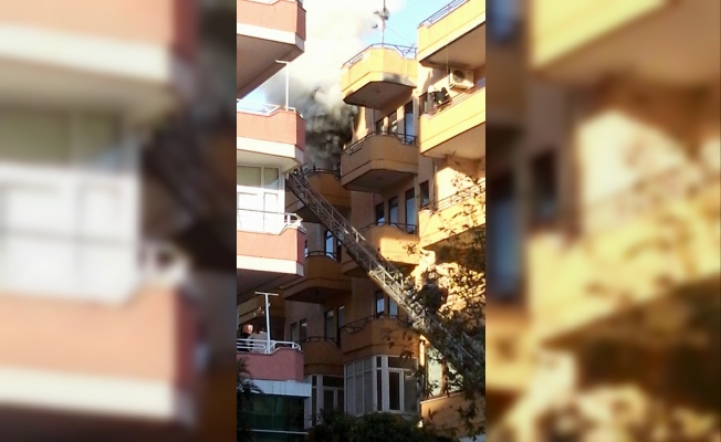 Hacet'te korkutan yangın