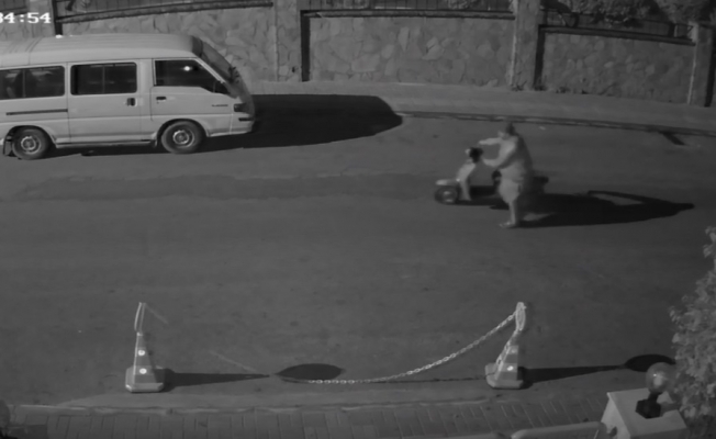 Motosiklet hırsızı polisten kaçamadı