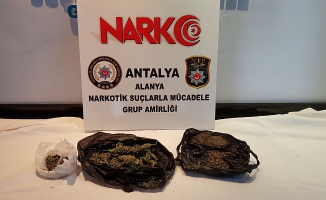 Alanya'da uyuşturucu operasyonu: 1 gözaltı