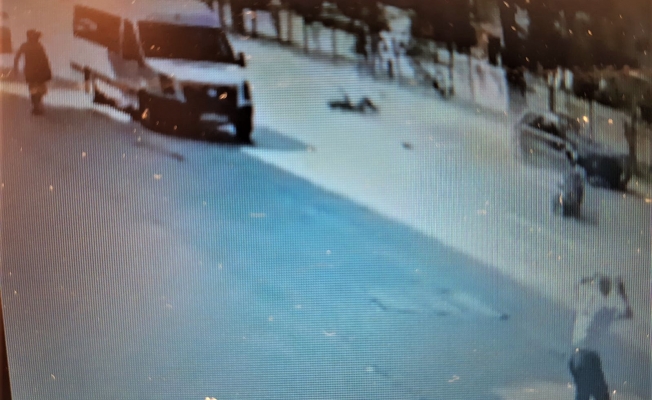 Alanya'da feci kaza kameralarda