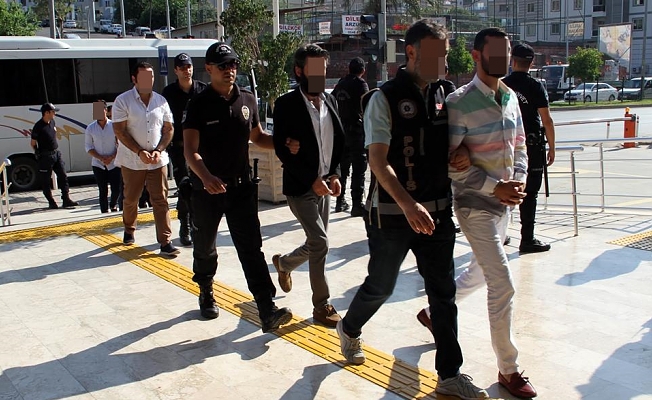 Alanya’da 19 suç örgütü şüphelisi adliyeye sevk edildi