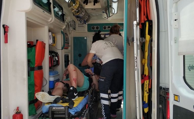 Kayalıklardan düşen Rus turist sahil güvenlik tarafından kurtarıldı