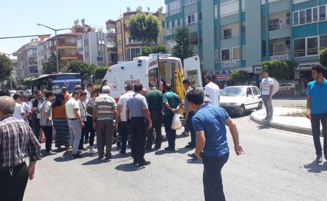 Motosikletler çarpıştı: 2 yaralı