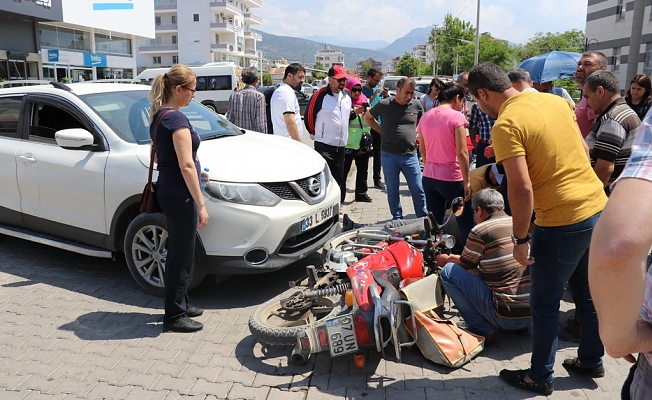Yaralının imdadına nöbetten dönen 112 personeli yetişti