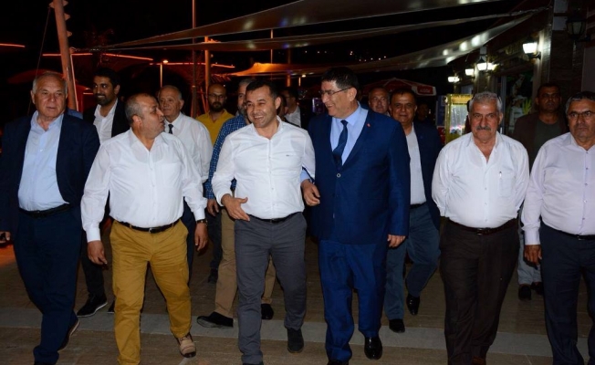 Yücel başkanları ağırladı