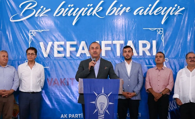 Alanya AK Parti İftarına Akın Etti
