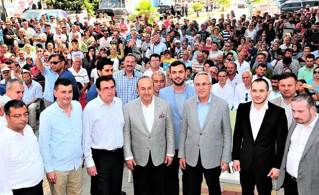 Alanya&#039;da gündem Bakan Çavuşoğlu