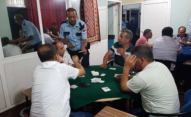 Alanya’da kumar ve tombala uygulaması yapıldı