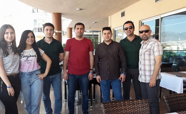 Azeri gazeteciler Alanya’da