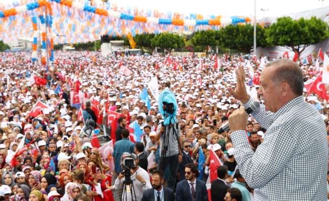 Cumhurbaşkanı Erdoğan, "Alanya'ya selam olsun"