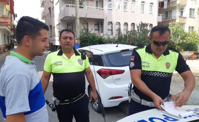 Alanya polisi saygısız sürücüleri affetmiyor