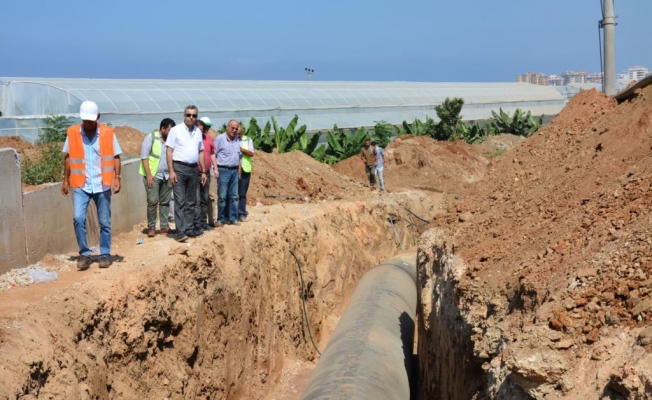 Bölge müdüründen Dim Çayı’nda inceleme