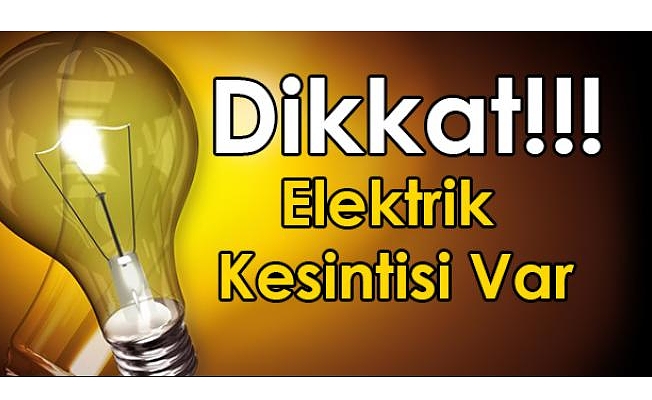 Dikkat! Alanya&#039;da elektrik kesintisi duyurusu