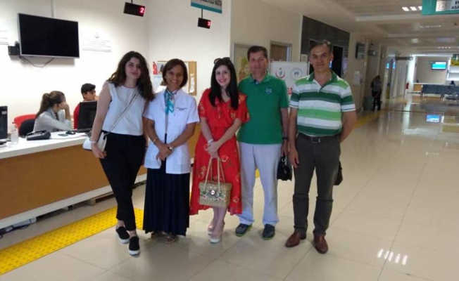 Doğan Alanya’ya tatile geldi