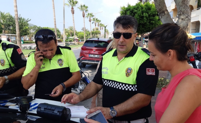 Işık ihlali yapan ve kemer takmayan sürücülere ceza yağdı