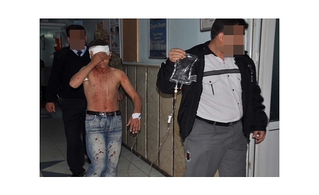 Mahmutlar'da Suriyeliler birbirine girdi 10 yaralı