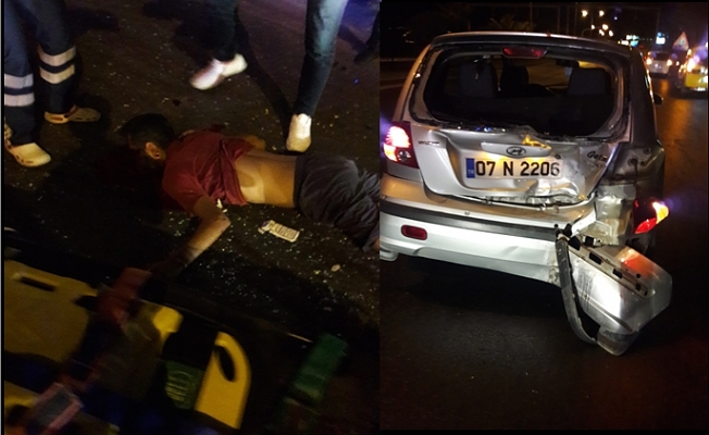 Alantur'da feci kaza