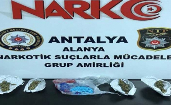 Alanya polisi zehir tacirlerine göz açtırmıyor