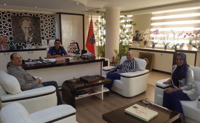 Hastaneden emniyete ziyaret