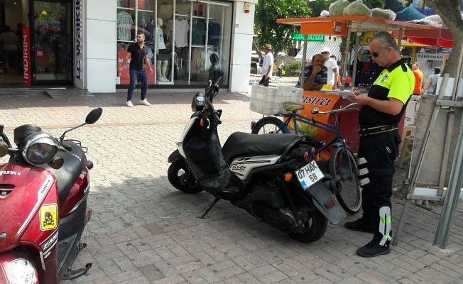 Kaldırım işgaline af yok!