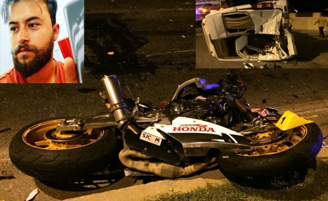 Motosiklet minibüse arkadan çarptı: 1 ölü, 2 yaralı 
