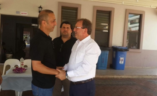 Rüzgar taziyeleri kabul etti