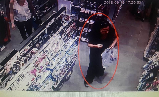 Güvenlik kamerasından yakayı ele verdi