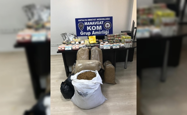 Kaçak ürünler ele geçirildi