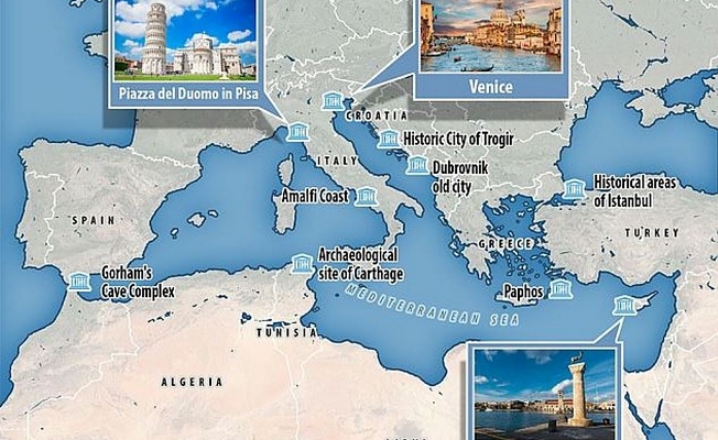Akdeniz'de sular yükseliyor