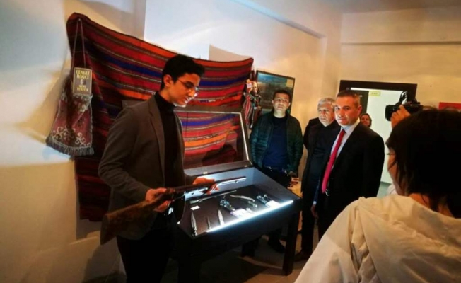 Alanya Fen Lisesi’nde mini müze açıldı