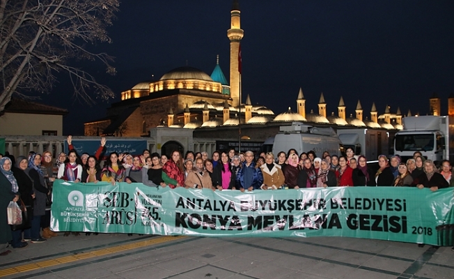 Büyükşehir Belediyesi Konya gezisi düzenledi