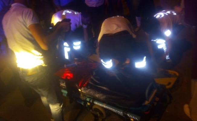 Alanya'da minibüsle motosiklet çarpıştı: 1 yaralı 