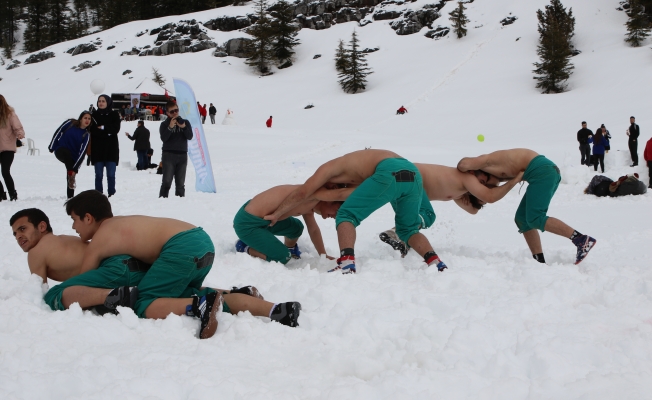Birinci Alanya Akdağ Kayak festivali yapıldı