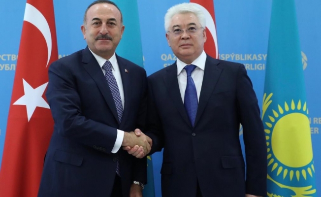 Çavuşoğlu: Kazakistan'la ilişkileri geliştirmek için çalışacağız