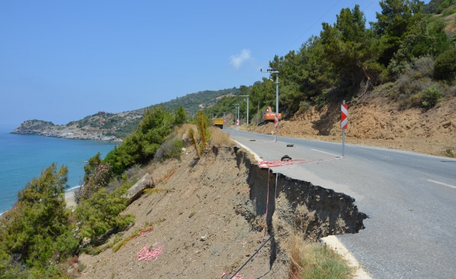 Gazipaşa-Alanya sahil yolu daha güvenli olacak 