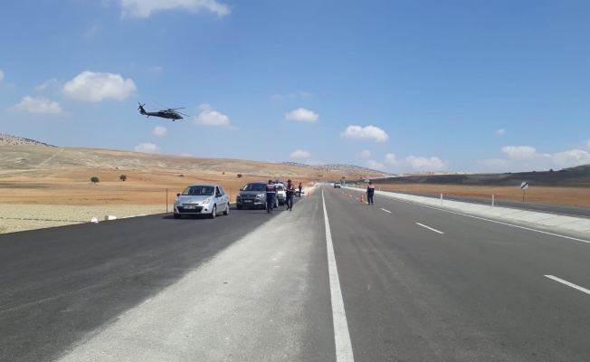 Helikopter destekli trafik uygulaması