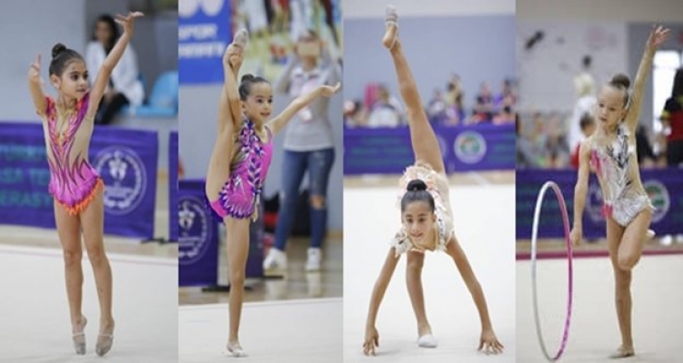 Alanyalı minik jimnastikçiler Türkiye beşincisi oldu