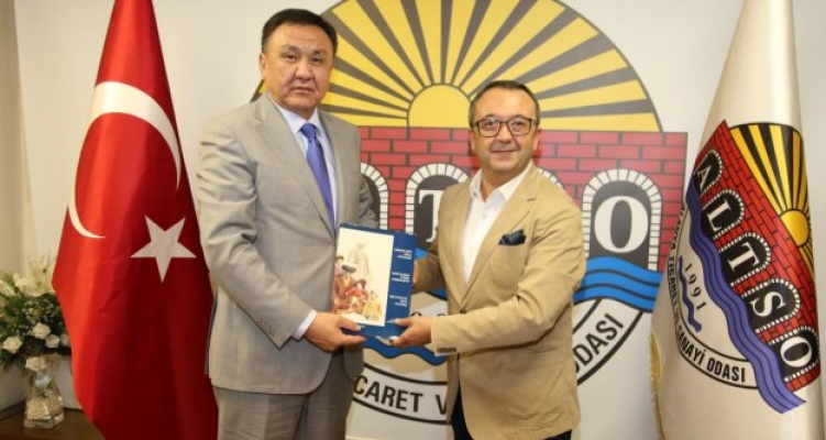 ALTSO, Kırgız Büyükelçiyi ağırladı