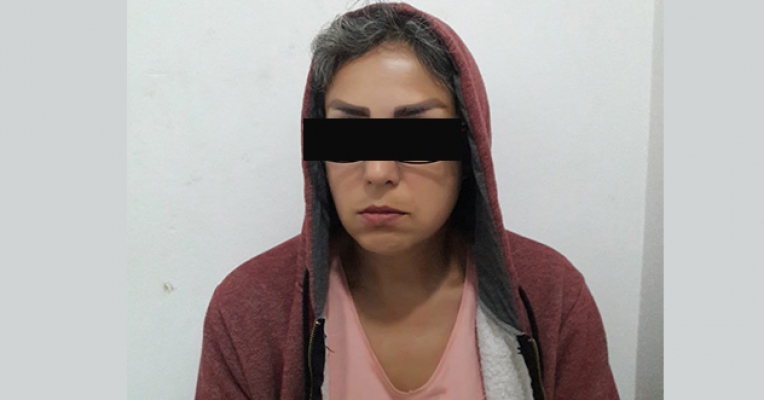 Alanya'da İranlı kadın hırsızlık yaparken yakalandı