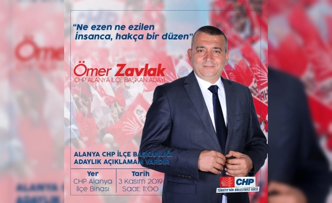 CHP'de Zavlak yarın açıklıyor