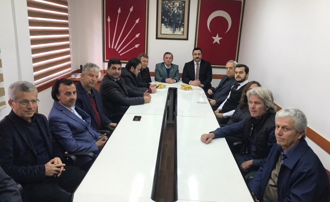 Rektör Kalan'dan CHP'ye ziyaret