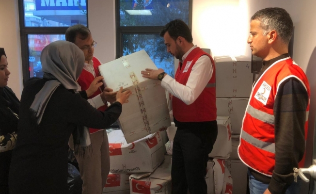 Alanya Ak Parti yardımcıları Elazığ'a gönderdi
