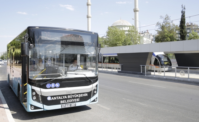Antalya'da toplu ulaşıma yeni sistem geliyor